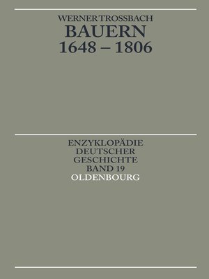 cover image of Bauern 1648-1806